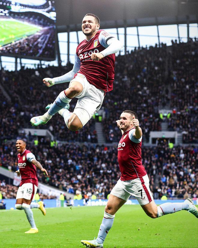 热刺1-2阿斯顿维拉跌出前四，麦迪逊世界波制胜  